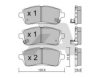 AISIN BPMZ-1002 Brake Pad Set, disc brake